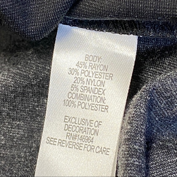 Maia Gray & Black Color Block Dress Size 10 - Picture 14 of 16